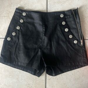 High waisted shorts